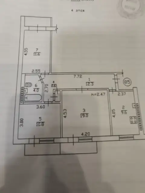 Продам 3х комнатную квартиру

🌇Донецк в ленинском районе,
Улица куприна 34- боссе📍

✅Общая площадь 7... - фотография