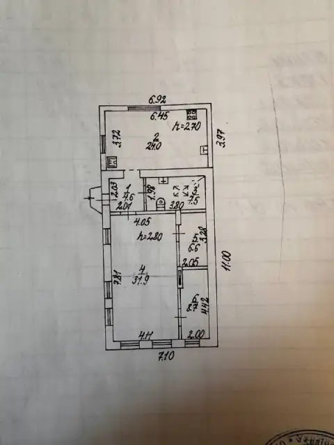 🏡Продам 3-х комнатный дом
📍Г. Донецк днр
Калининский р-н
Улица хлюпина

•Общая площадь–83.3 м2
•Учас... - фотография