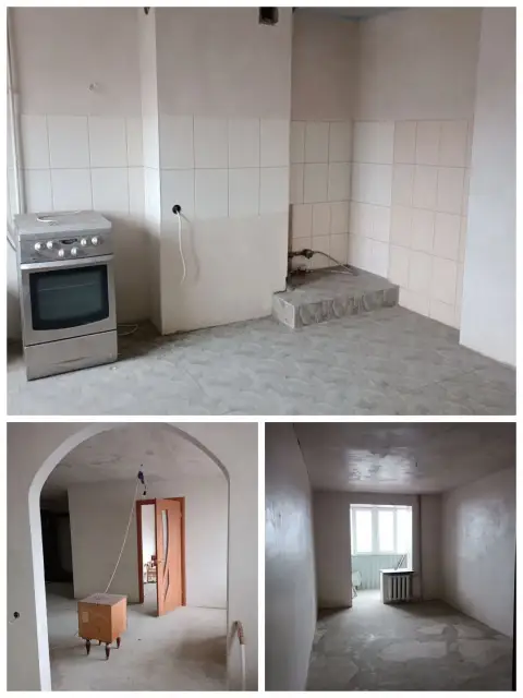 Продам 3-комнатную квартиру после капремонта. Текстильщик, кировский район донецка. Под чистовую отд... - фотография