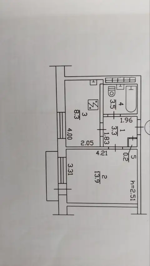 1К. Квартира — пролетарский район, ул. Щетинина
Общая площадь — 30 кв. М.
Этаж: 9/9
Кухня — 8 кв. М.... - фотография