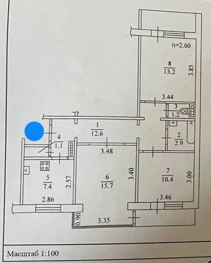 Лучшее предложение исходя из расположения / планировки / площади.

Продам 3-комнатную квартиру в самом центре города, 50-летия ссср / комсомольский. 1/9 этаж
Собственник!

Очень просторная квартира с интересной планировкой и видом на обе стороны дома.
Все коммуникации исправны (вода по расписанию, как у всех).
Имеется лоджия, 2 балкона, кладовка.

Вся мебель и техника на фото остаются в квартире.
Можно приобрести под сдачу - полностью пригодна к проживанию.

Очень хорошая инфраструктура: рядом магазины, детские сады, школа, спортивные площадки, аптеки, центральная площадь города, рестораны.

Никаких обременений, никто не прописан, документы рф готовы к сделке.
Торг при осмотре.

6700К₽
+7 949 9867756 - фотография - 1