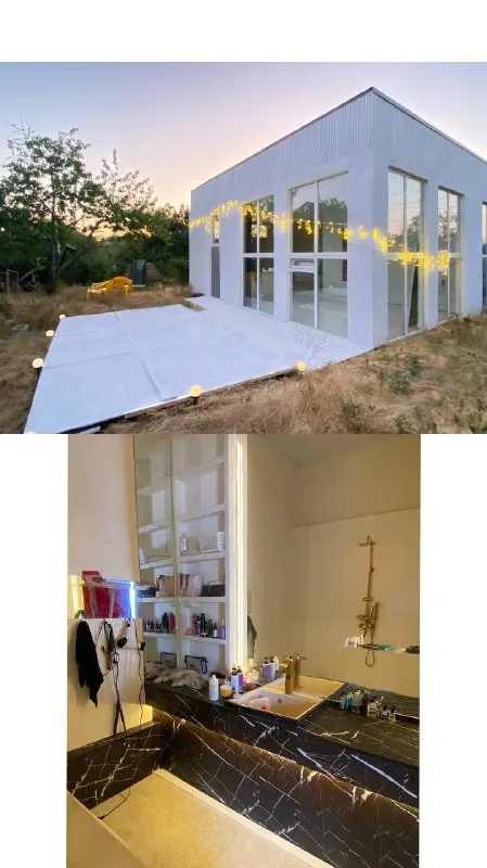 6.8 Млн 🍋
+79787308634
Роскошный дом в симферополе по минимальной цене. Все документы готовы. Стильный, современный, выстроен в 2023 г, все придумывалось для себя. Сейчас я в нем живу. Владелица, прямая продажа. Потолки 3.8 м, 110 кв (140 кв площадь с террассами), отличный район (айкаван) до любых основных точек в городе минут 15 (до бородина 7 мин, до ашана 15, до объездной 5 мин). Рядом с домом по улице продуктовый, ozon, остановки общественного транспорта. Новая дорога, свет, своя канализация, сделано электрическое отопление (надо улучшить), своя скважина, без газа. Красивый и производит впечатление. Продаю срочно потому что планирую переезд, поэтому цена простая, ограничений нет: любые проверки, собственник я, можно в ипотеку (кроме семейной) и маткапитал тоже можно, адрес и прописка есть, введен в эксплуатацию.

Подписаться:
• Max. Ru/nedvizhimost
• Vk. Ru/nedvizhimost - фотография - 8