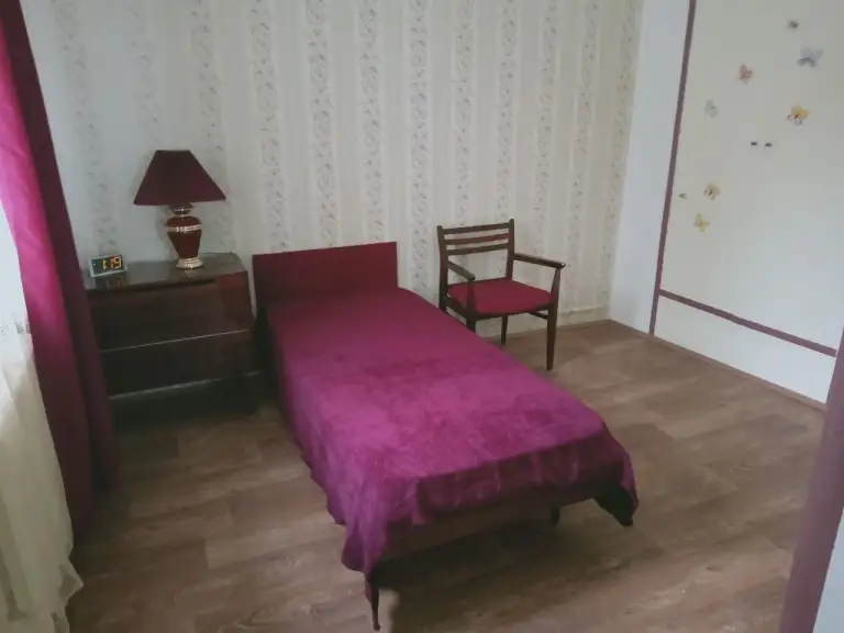Сдам дом в центре ленинского района, 65м2, 3 жилых комнаты, очень теплый чистый, сухой, уютный. Вода 24\7 (накопитель+ насос), газовый котел, работает с электричеством и без, оборудование: газовая колонка, холодильник, стиралка-автомат, телевизор, интернет, микроволновка, участок 6 соток с плодовым садом, гараж, площадка с местом под второй автомобиль. 40000 рублей в месяц + коммуналка. - фотография - 3
