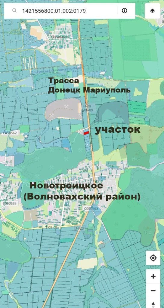 Продам земельный участок 200 соток вдоль трассы донецк – мариуполь участок расположен непосредственно вдоль дороги "перед въездом в новотроицкое", удобный подъезд и выезд на трассу. Отлично подходит под коммерческое использование: логистическую базу, сто, стоянку грузового транспорта, складскую площадку, стройбазу или придорожный бизнес. Общая площадь — 2 гектара. Половина территории отсыпана щебнем и готова для использования под технику или складирование. Очень хорошая видимость с трассы и постоянный автомобильный трафик. Цена: 15 500 000 руб. Все вопросы по телефону: +7(949)558-37-27 - фотография - 2