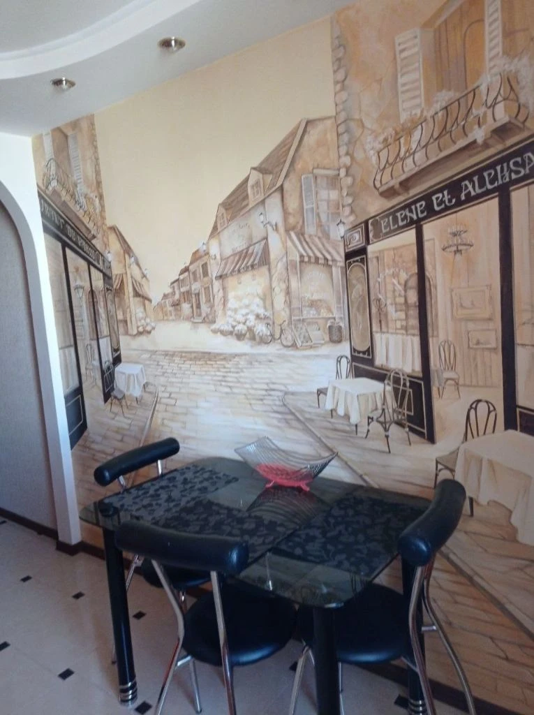 Донецк днр 3х км квартир с евро ремонтом рн. Цена 7950000 рублей. Агентство недвижимости ☎️+79494046048 общая площадь 66.3 м² площадь кухни 8.8м² жилая площадь 43.8 м² две лоджии этаж 8 этажей в доме 9 шикарная квартира расположение ул. Щетинина д.25(номер дома указан ориентировочный) кооперативный дом. В квартире современный, дизайнерский ремонт, качественная бытовая техника, комфортная мягкая мебель, стильная мебель. Встроенная кухня, посудомоечная машина, система фильтрации воды, холодильник, варочная электрическая панель, духовой шкаф, микроволновая печь. Дизайнерская стена в кухне - картина написана художником. - шкаф -купе в коридоре; -в первой спальне дубовая кровать + шкаф купе; -гостинная шикарная, угловой диван, кондиционер, аквариум, барная тумба; -вторая спальня- детская-кабинет гарнитурная мебель; - две лоджии, на одной выведено отопление на лоджию. -стильные натяжные потолки. -квартира теплая, просторная - энергетика приятная, здесь хочется жить!; -вода холодная по графику подача в квартиру. Есть водонагревательный бак. Санузел раздельный, ванна. Документы готовы. Один собственник ремонт делался для себя, с использованием высококачественных отделочных и строительных материалов. Фото соответствуют(дополнительные по запросу) цена 7950000рублей+оплата услуг риелтора. Предложение от агентства недвижимости, не путать с информационными агентствами. Оставляйте свои заявки куплю, продам, наша база обновляется ежедневно, будем рады быть вам полезными. С нами легко и уверенно!звоните, ждём вас! +79484046048 феникс, телеграмм, мах - фотография - 3